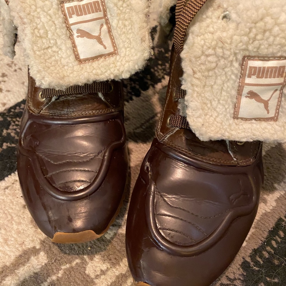 Rare Chocolate Brown Puma Boots
